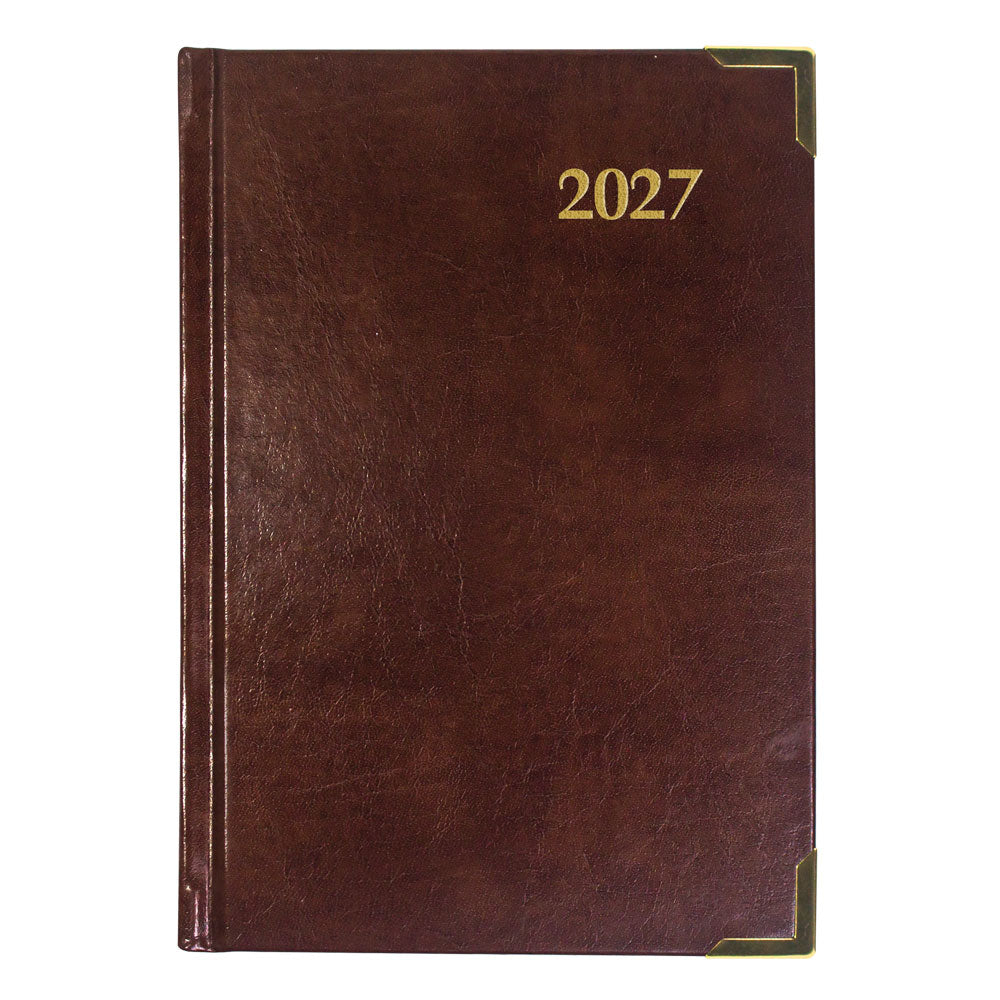 Executive Daily Appointment Book, 2027, Trilingual, Assorted CBE504.ASX-27 Brownline Canada