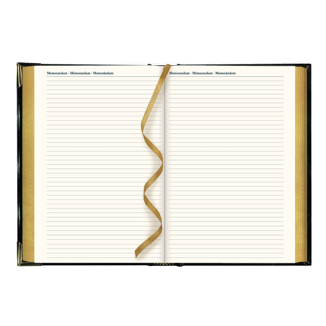 Executive Daily Planner 2026, Trilingual, Black (CBE504-26)