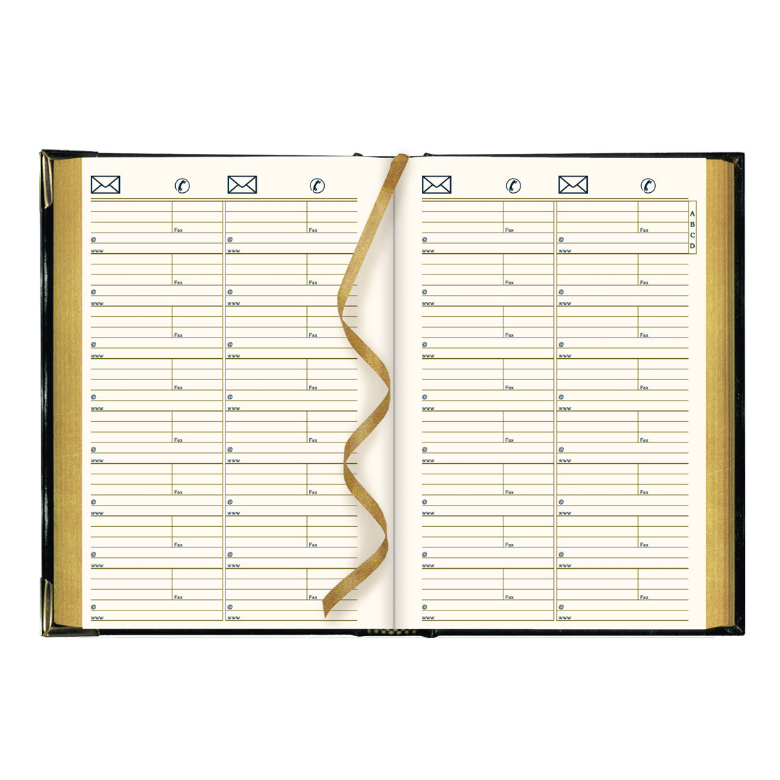 Executive Daily Planner 2026, Trilingual, Black (CBE504-26)