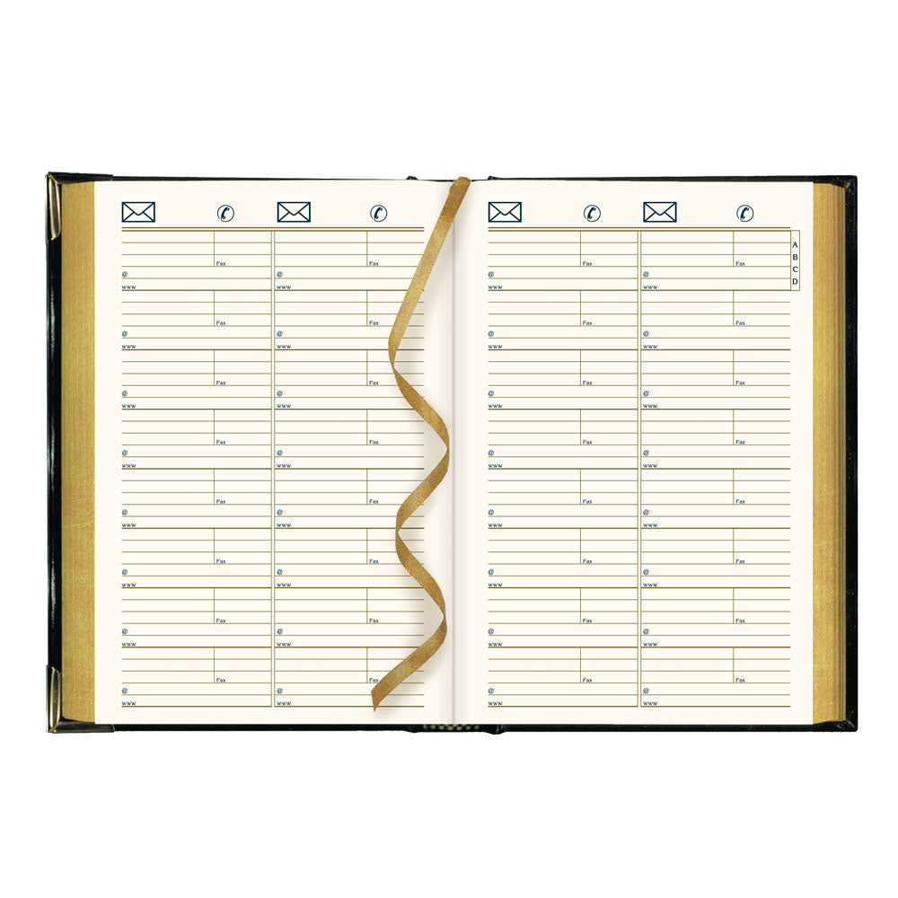 Executive Daily Appointment Book, 2027, Trilingual, Black CBE504-27 Brownline Canada