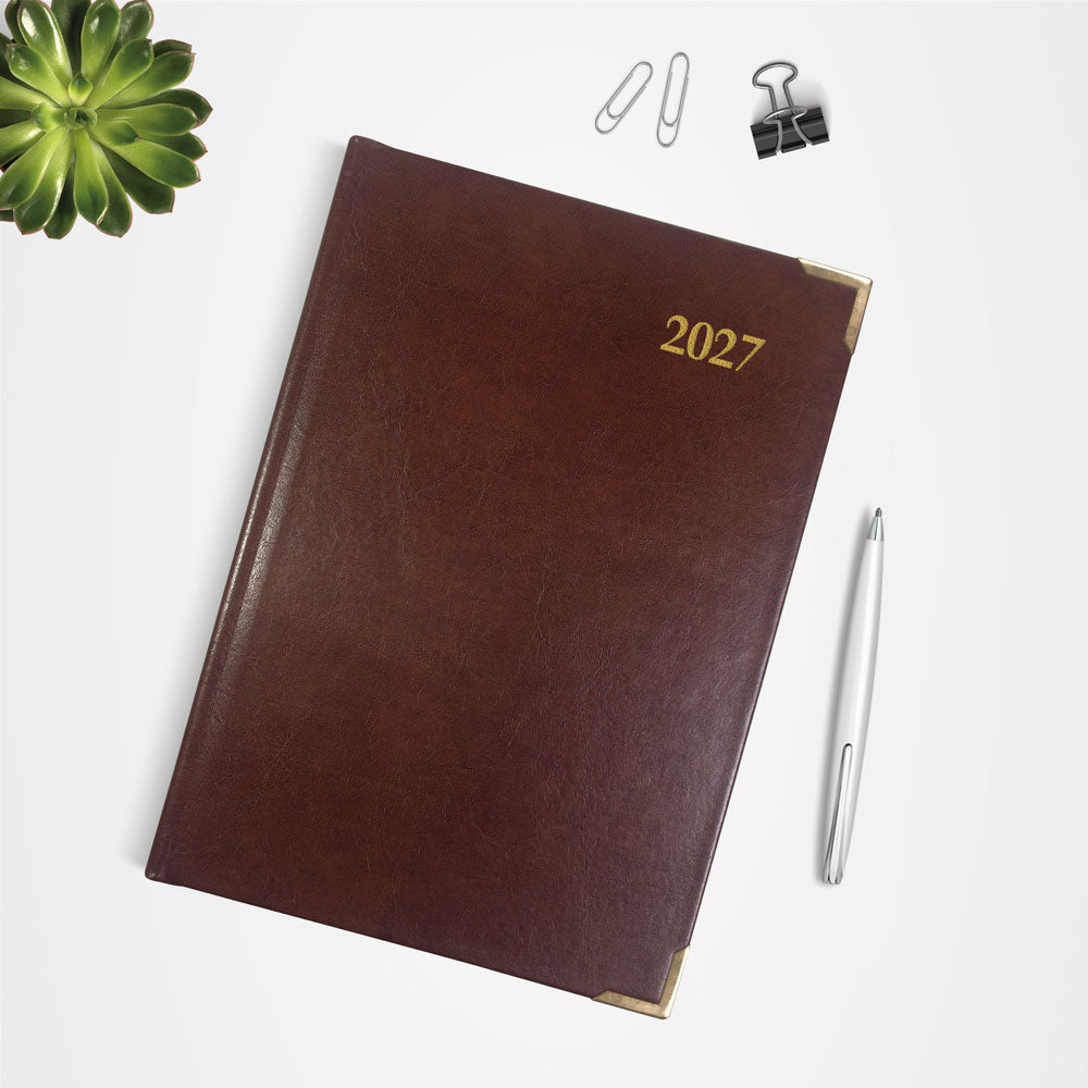 Executive Weekly Appointment Book, 2027, Trilingual, Assorted CBE507.ASX-27 Brownline Canada