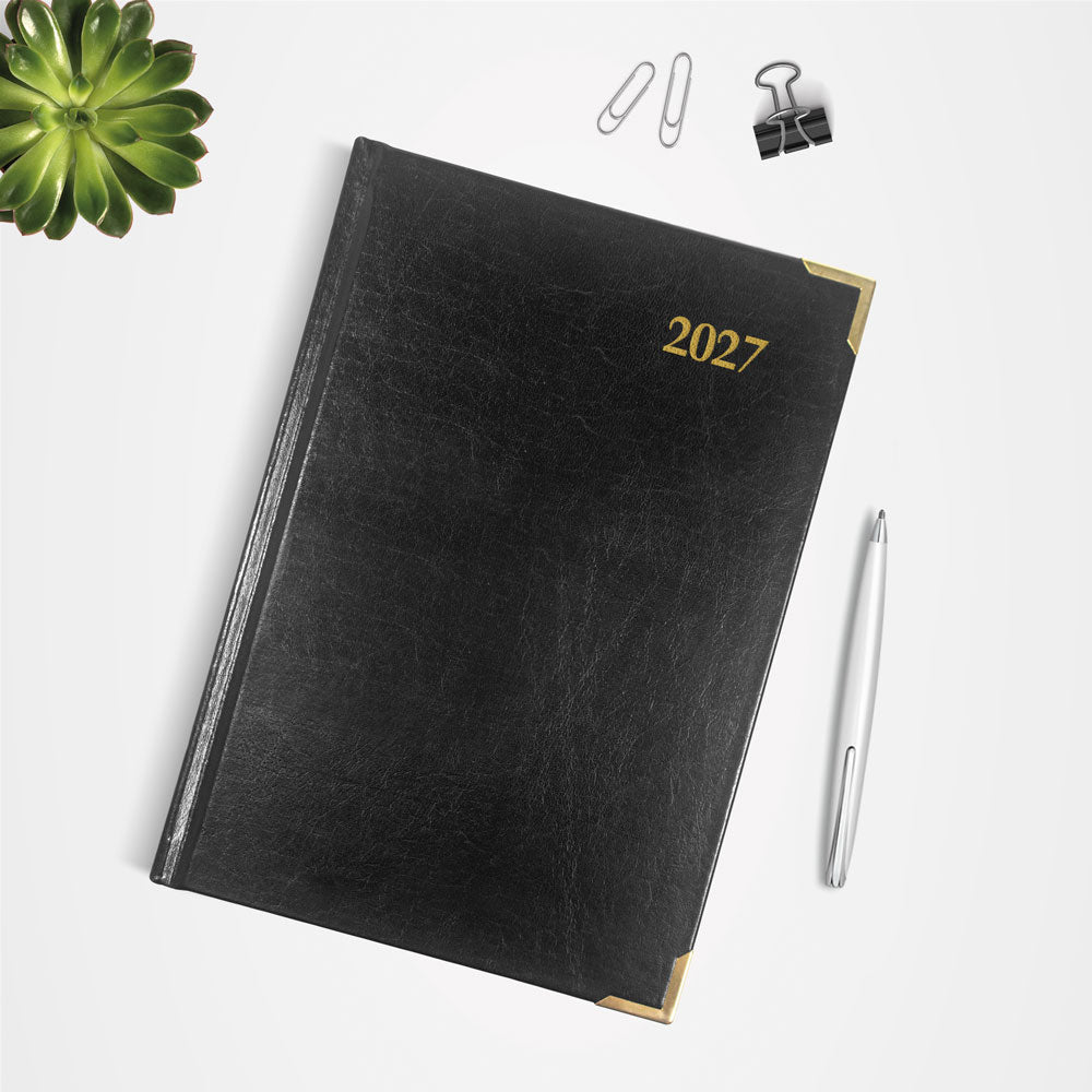 Executive Weekly Appointment Book, 2027, Trilingual, Black CBE507-27 Brownline Canada