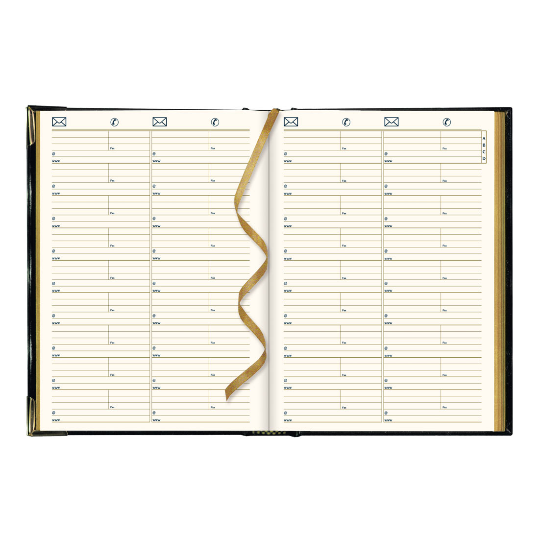 Brownline Executive Weekly Planner 2026, Trilingual, Black CBE512-26