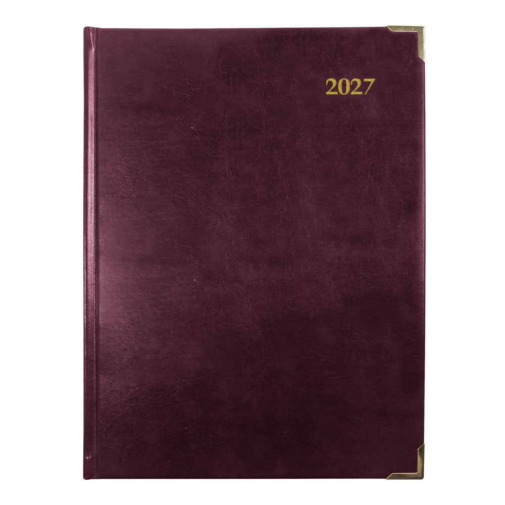 Executive Daily Appointment Book, 2027, Trilingual, Assorted CBE514.ASX-27 Brownline Canada