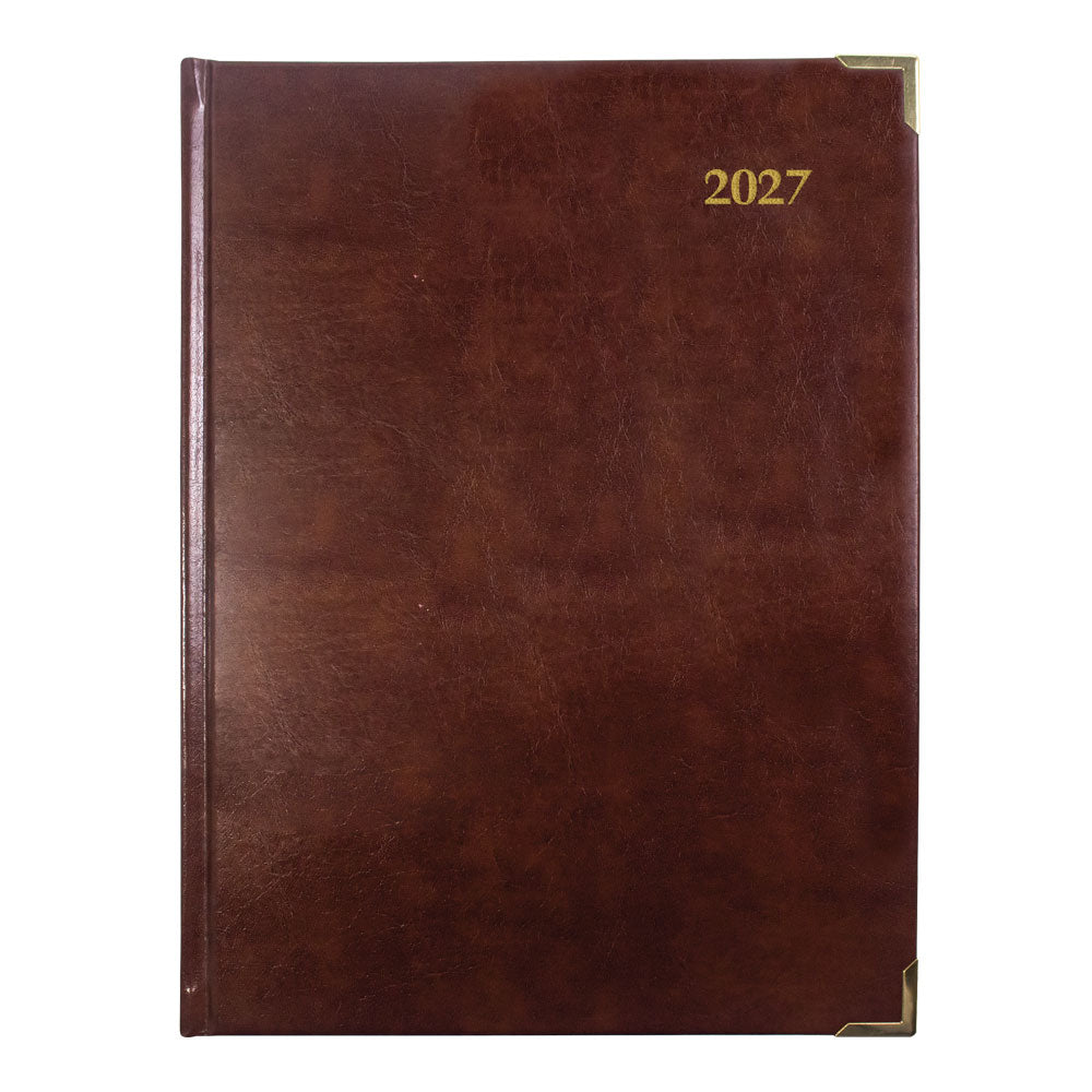 Executive Daily Appointment Book, 2027, Trilingual, Assorted CBE514.ASX-27 Brownline Canada
