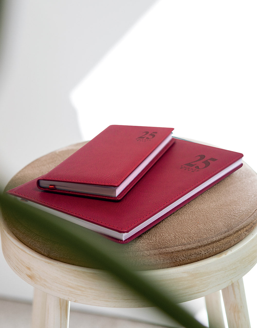 Letts A5 Weekly Appointment Book, Milano, English, 2027 27-CTO3XURD #colour_red