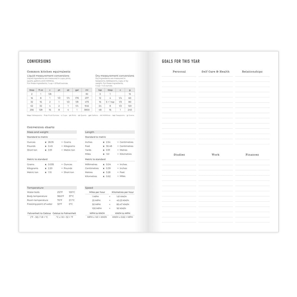 Letts A5 Planners Timeless Layout #colour_turquoise
