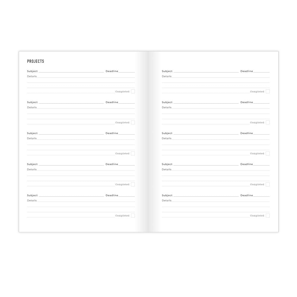 Letts A5 Planners Timeless Layout #colour_daisies-mint