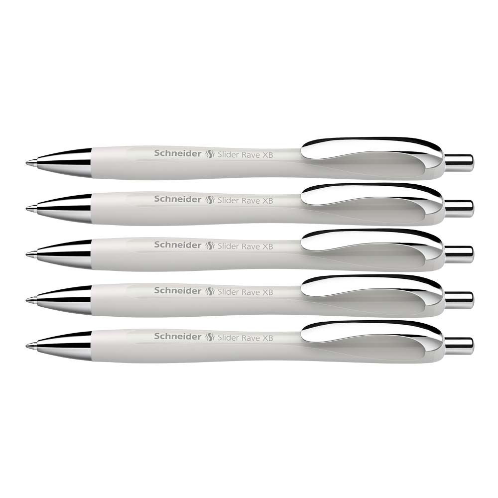 Rave Ballpoint Pen XB, Trend Edition, Box of 5 units#colour_grey
