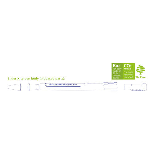 Xite Ballpoint Pen XB, Box of 10#ink-colour_black