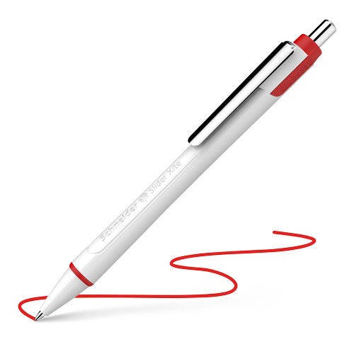 Xite Ballpoint Pen XB, Box of 10#ink-colour_red