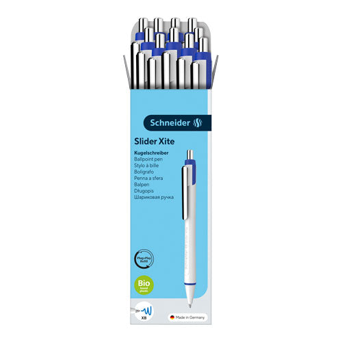 Xite Ballpoint Pen XB, Box of 10#ink-colour_blue