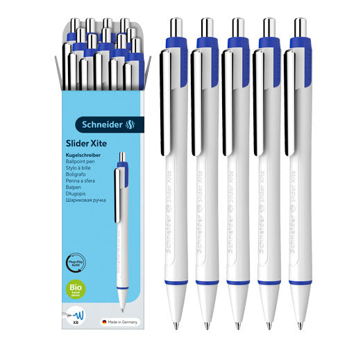 Xite Ballpoint Pen XB, Box of 10#ink-colour_blue