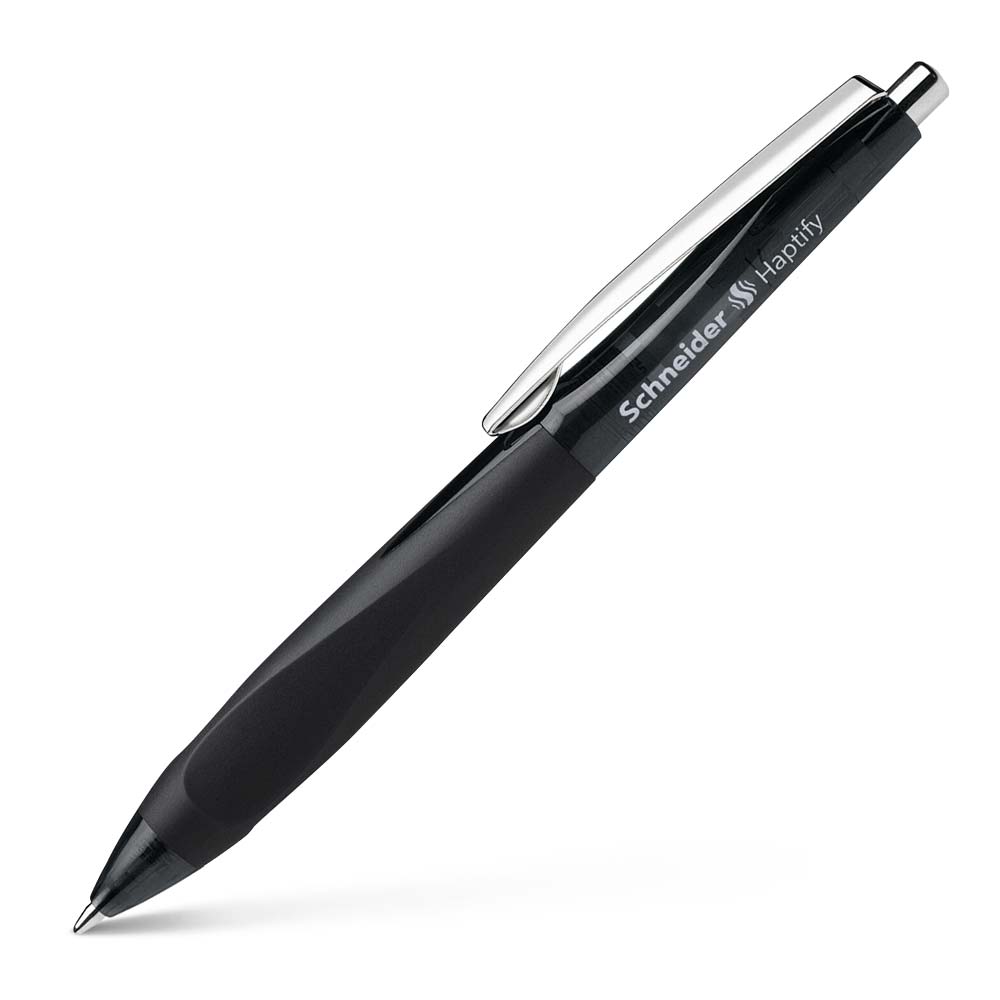 Schneider Haptify Ballpoint Pens M, Box of 10#colour_black