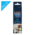 Memo Ballpoint Pens XB, Wallet 3 pieces - Assorted