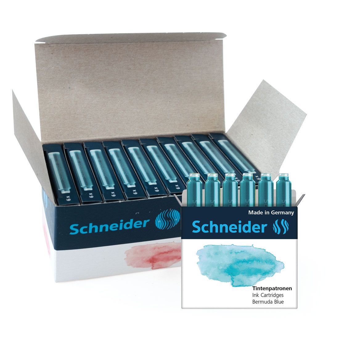 Schneider Pastel Ink Cartridges RS166134 Bermuda Blue #ink-colour_bermuda-blue