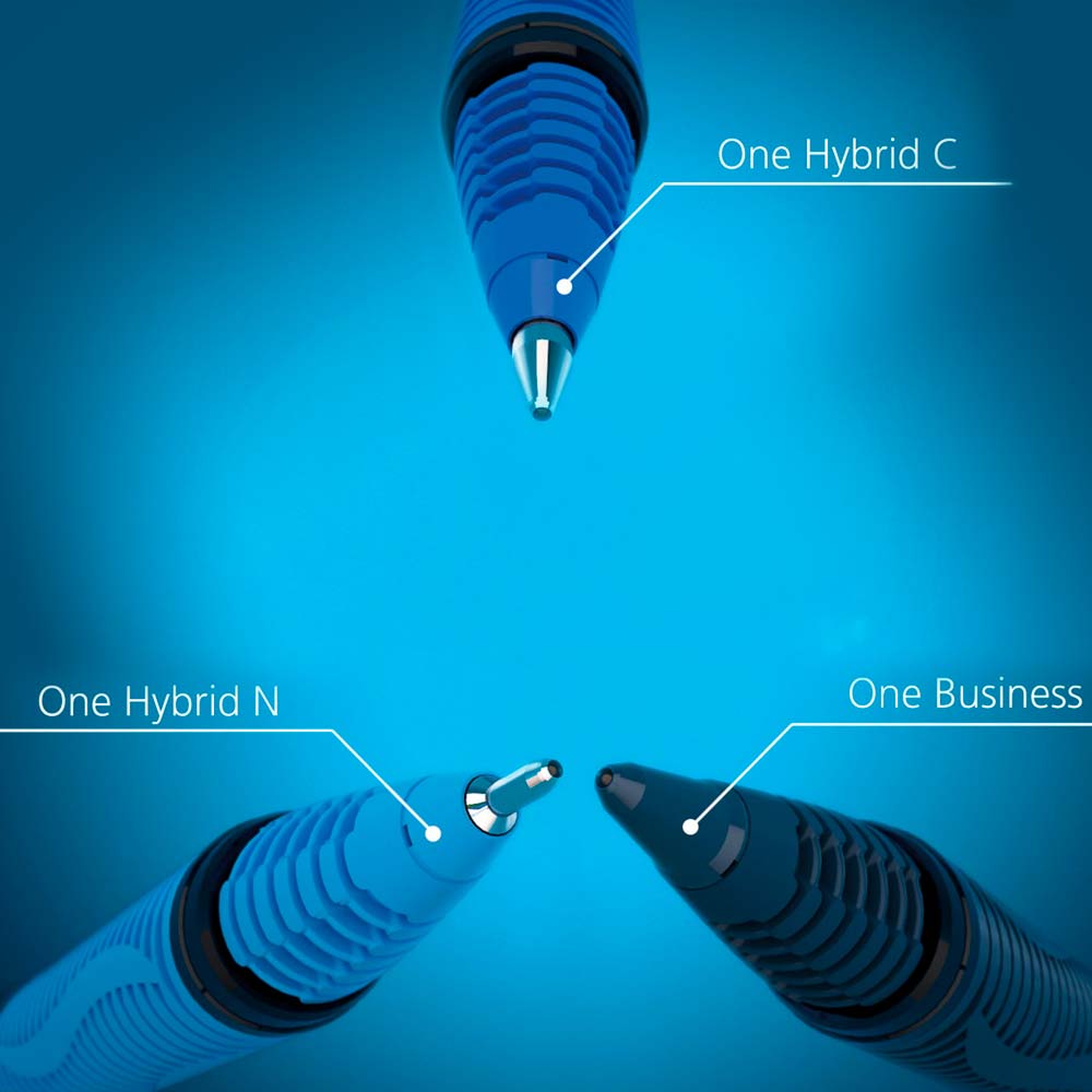 Stylos Roller One Hybrid N 0.5 mm, Boîte 4un. , couleurs assorties