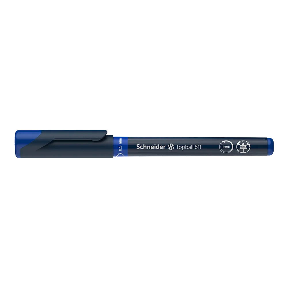 Topball 811 Rollerball 0.5mm, Box of 10#ink-colour_blue
