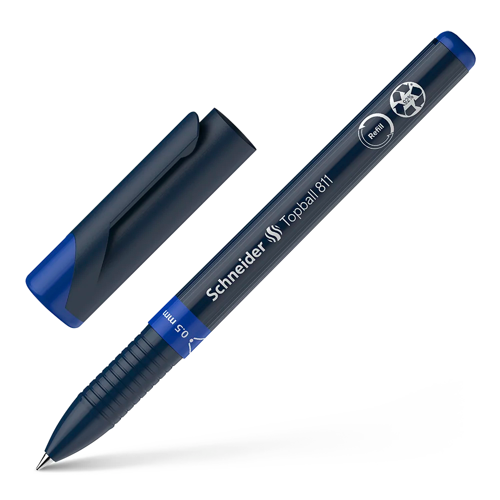 Topball 811 Rollerball 0.5mm, Box of 10#ink-colour_blue