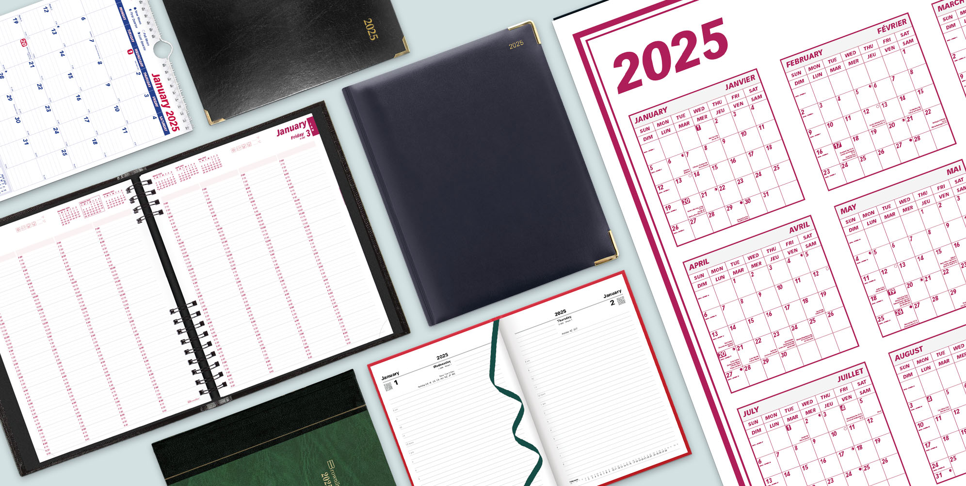 2025 Planners and Calendars at Brownline Canada