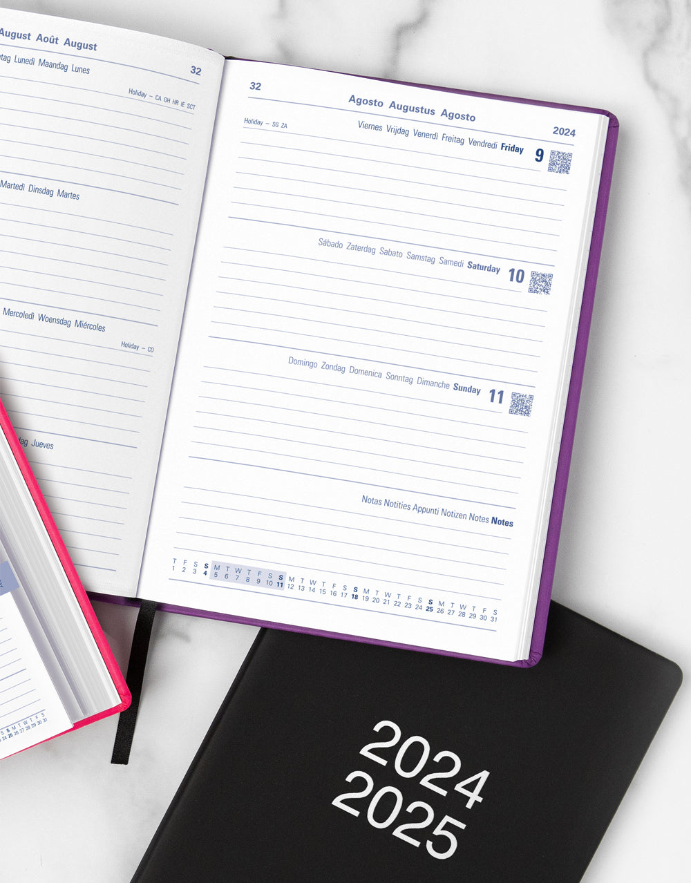 QR codes compatible with Reminder App #colour_dazzle-purple