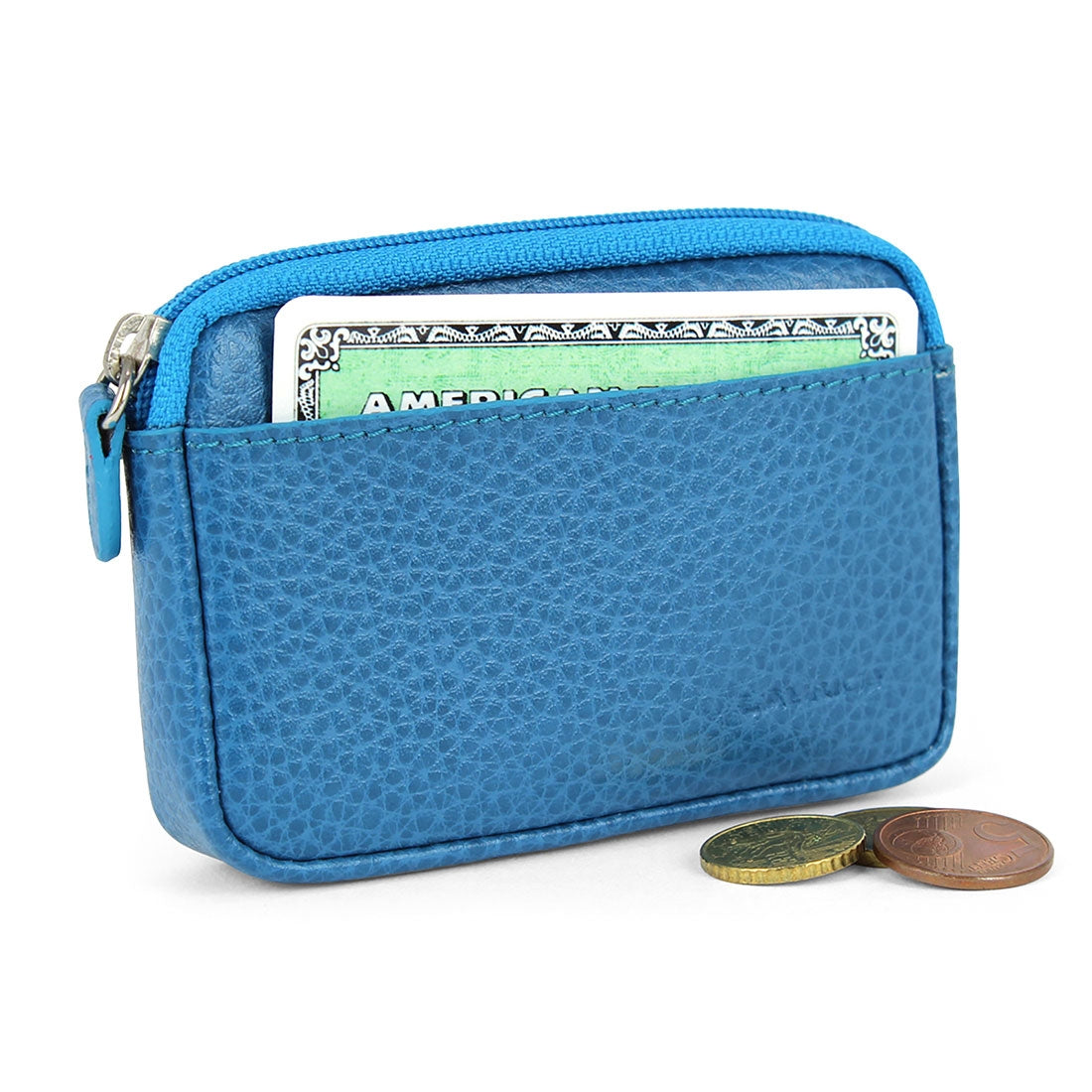 Small Wallet/Card Holder - Turquoise#colour_laurige-turquoise