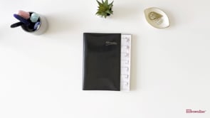 Pre-Vu™ Weekly Planner 2026, English, Tri-Fold Cover, Black (CB925.BLK-26)