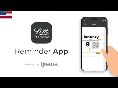 Letts Planner compatible with Reminder App#colour_morocco-pink