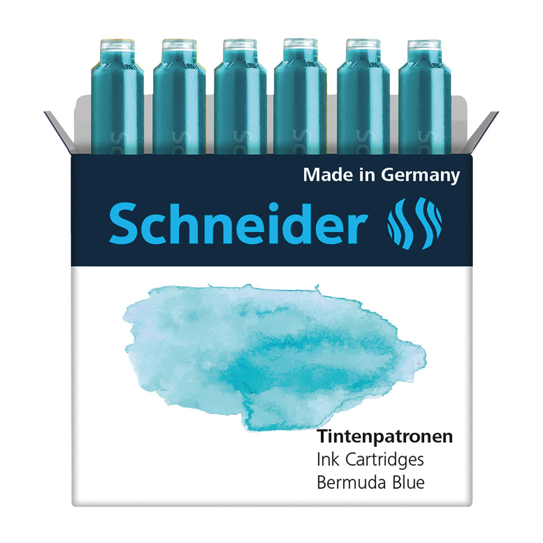 Schneider Pastel Ink Cartridges RS166134 Bermuda Blue #ink-colour_bermuda-blue