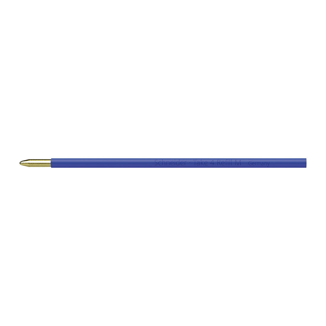 Take 4 Multi 4- Colour Ballpoint Pens M, Box of 10 units - White/Blue