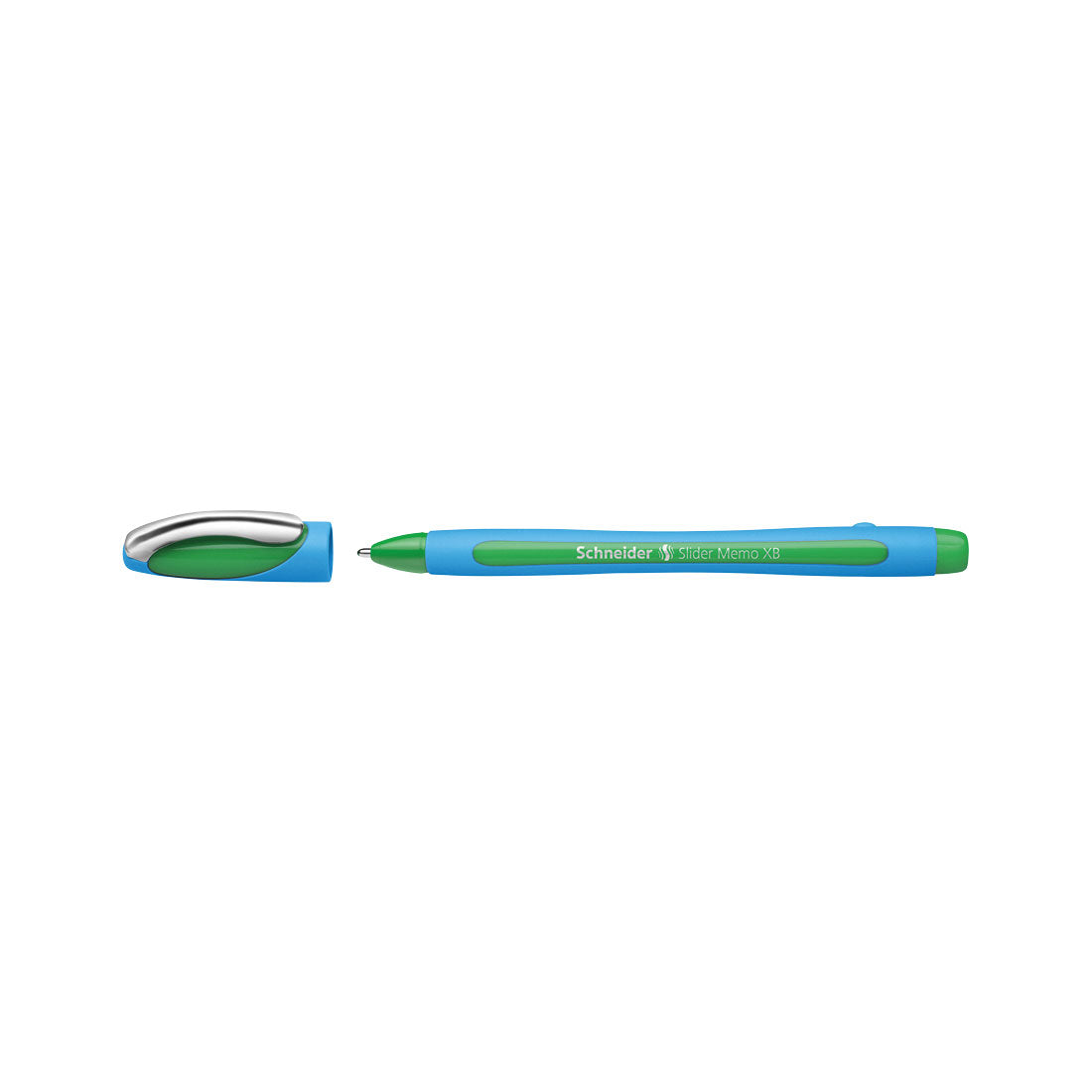 Memo Ballpoint Pen XB, Box of 10#ink-colour_green