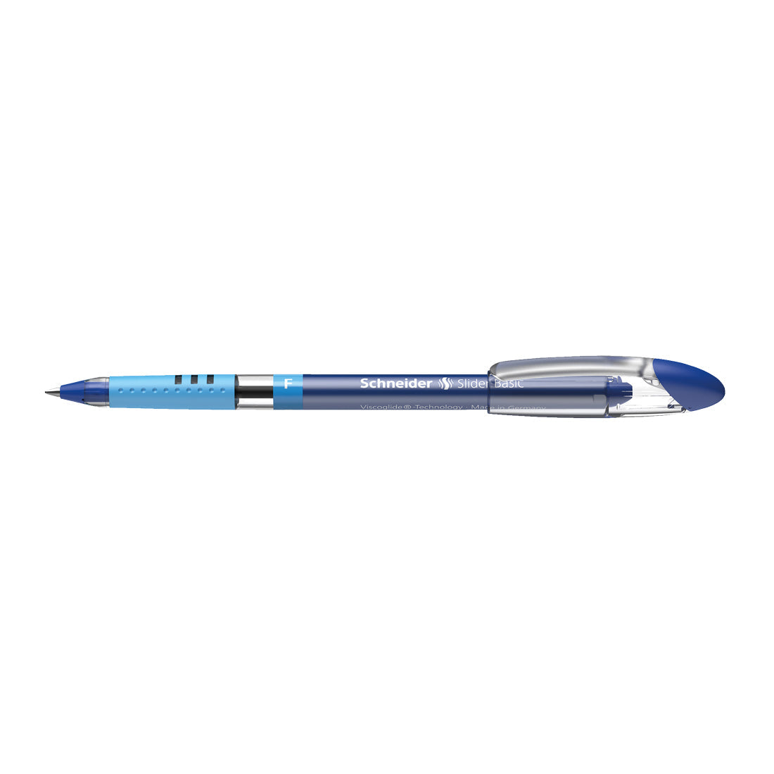 Slider BASIC Ballpoint Pens F, Box of 10#ink-colour_blue