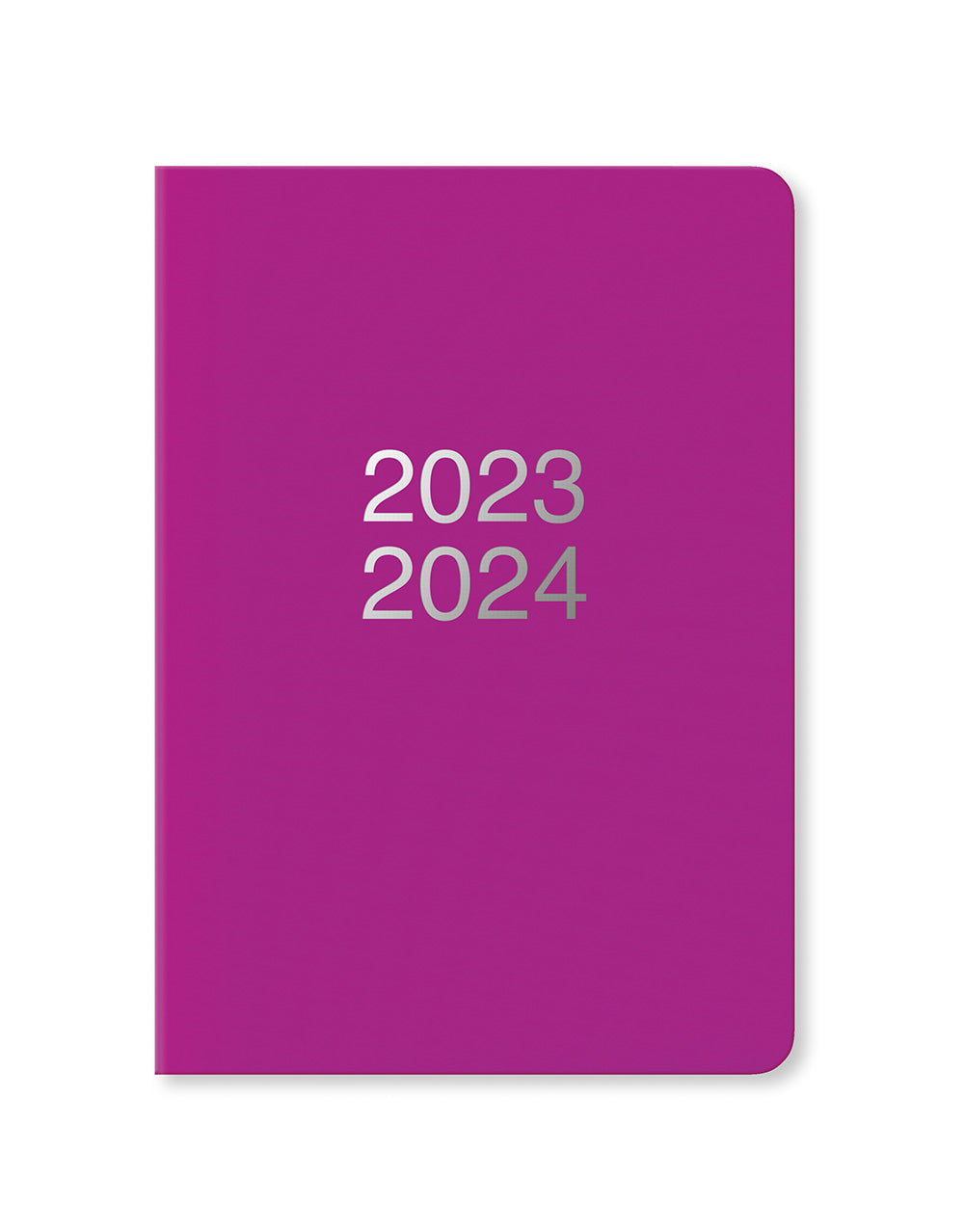 Dazzle A5 Week to View Planner 2023-2024 - Multilanguage - Pink - Letts of London#colour_dazzle-purple