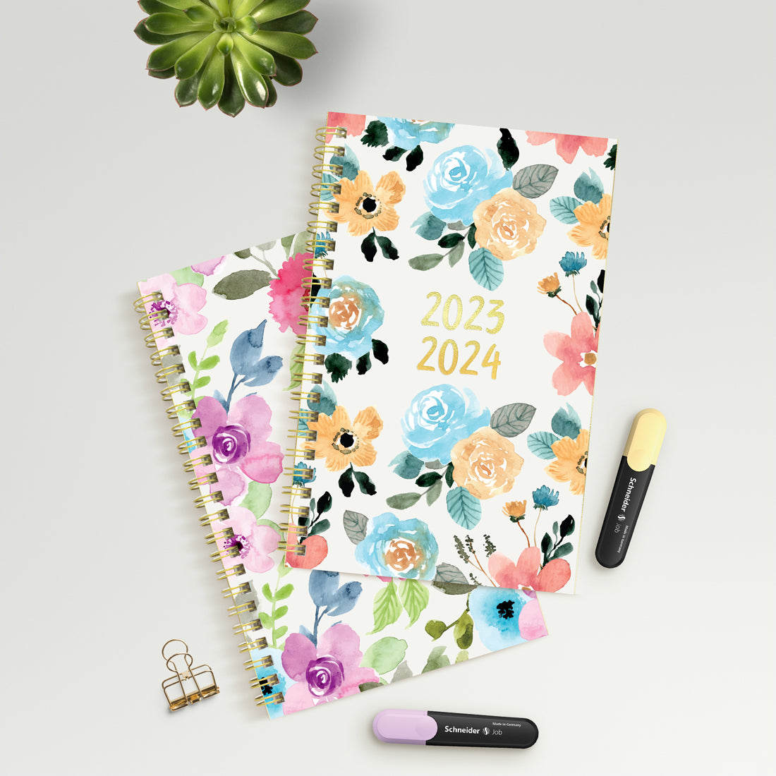 Academic Weekly Planner Blossom 2023-2024 - Bilingual#colour_blossom-pink