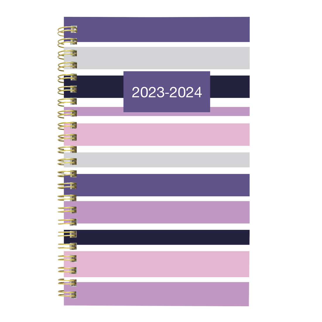 Academic Weekly Planner Geo 2023-2024 - Bilingual#colour_stripes