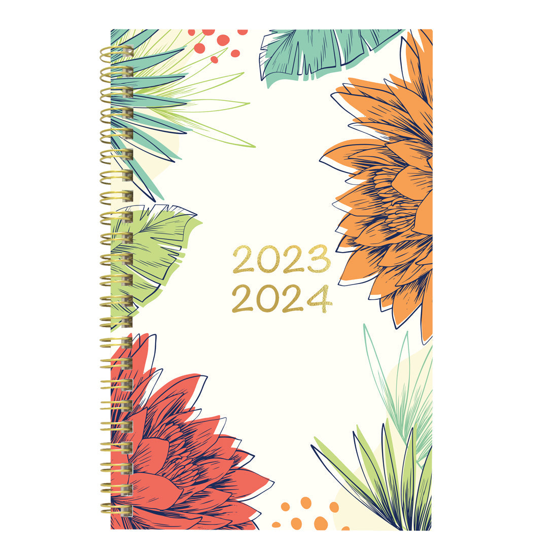 Academic Weekly Planner Tropical 2023-2024 - Bilingual#colour_tropical-flower