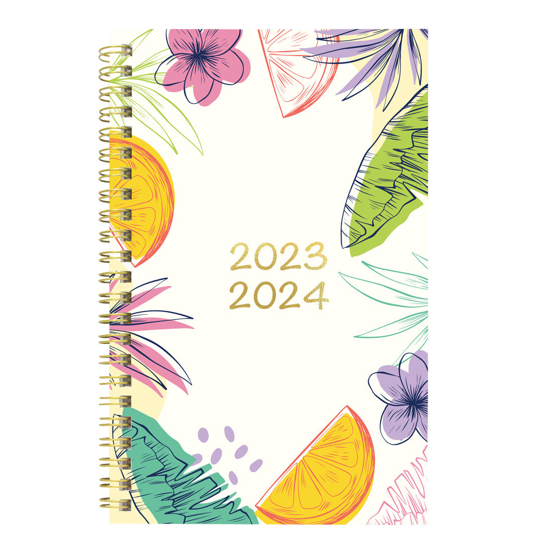 Academic Weekly Planner Tropical 2023-2024 - Bilingual#colour_tropical-citrus