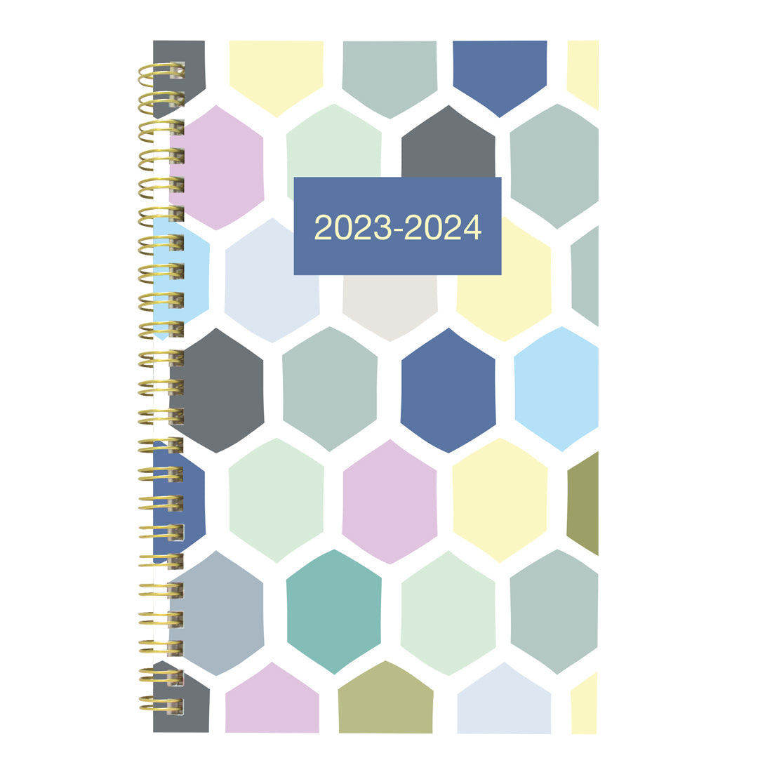 Academic Weekly Planner Geo 2023-2024 - English#colour_hexagone