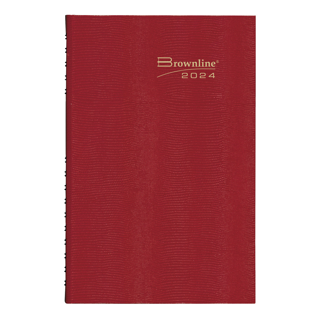 CoilPro Daily Planner 2024, Red#colour_red
