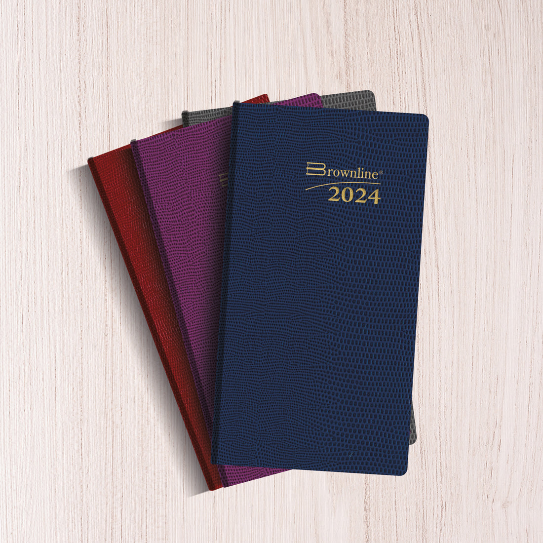 Weekly Pocket Planner 2024, Assorted colours