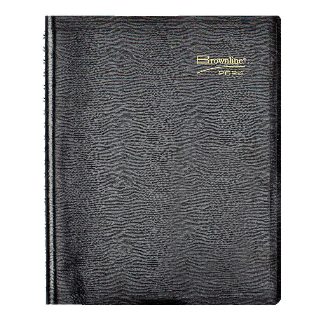 Essential Daily Planner 2024 Black