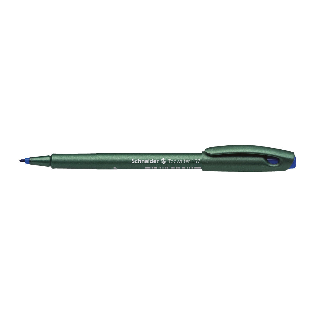 Topwriter 157 Fibre Pen 0.8mm, Box of 10#ink-colour_blue