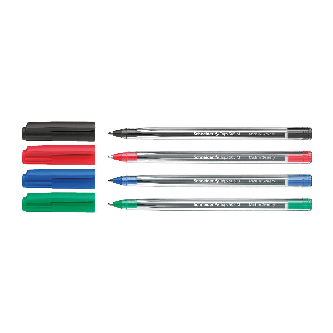 Tops 505 Ballpoint Pens M, 4 pieces - Assorted